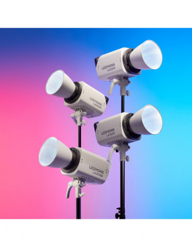 Litemons RGB LED Video Light Kit...