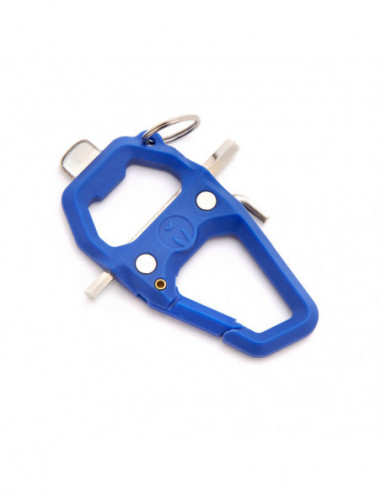 Toolz Multi function Carabiner Tool Blue