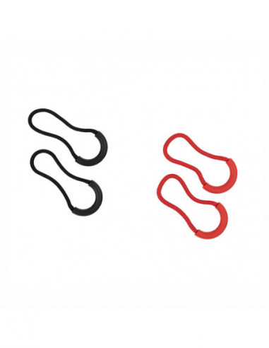 Zipper Pulls 10 Stuks Zwart