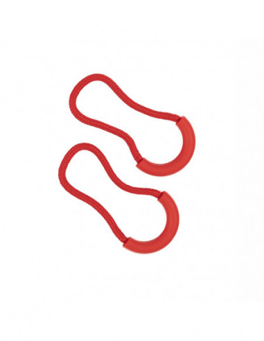 Zipper Pulls 10 Stuks Rood