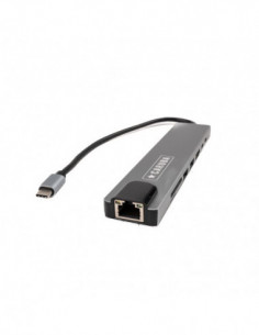 8 in 1 USB C Hub met Ethernet 2