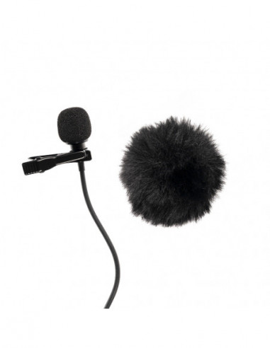 Windjammer / Deadcat voor Lavalier Zwart