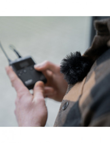 Windjammer / Deadcat voor Lavalier Zwart