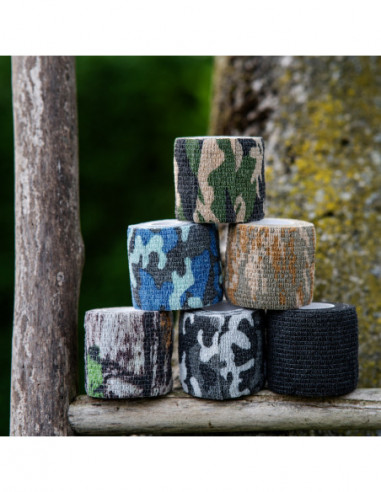 Camouflage Wrap Tape 4 Pack Riet