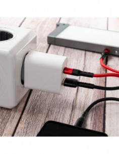 20W Wall Charger USB C + USB A 2