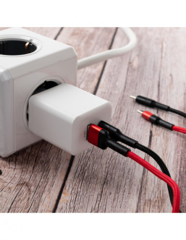 35W Wall Charger USB C + USB A