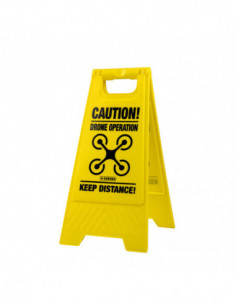 Drone Waarschuwingsbord Engels