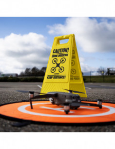 Drone Waarschuwingsbord Engels 2