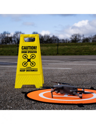 Drone Waarschuwingsbord Engels