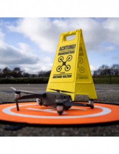 Drone Waarschuwingsbord Duits 2