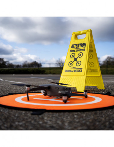 Drone Waarschuwingsbord Frans