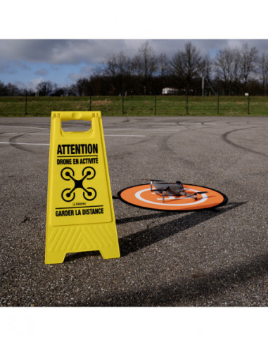 Drone Waarschuwingsbord Frans