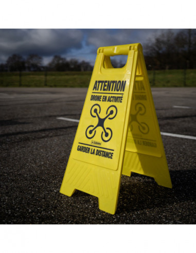 Drone Waarschuwingsbord Frans