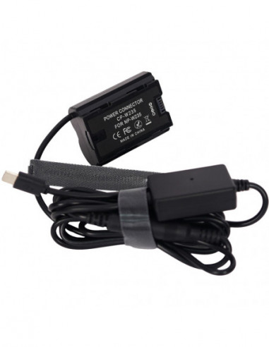 Dummy Battery Fujifilm NP W235 USB C