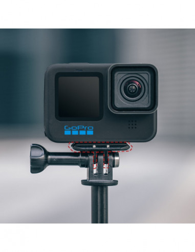 F22 Magnetic base for Gopro to Action...