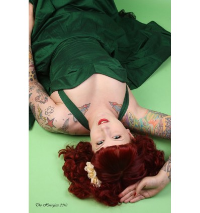 Baggrundspapir - farve: 63 Summer Green - ekstra kraftig 6,2 kg kvalitet - knap 200 gr. pr. kvm. 0