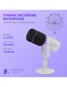 PM1 XS W Microphone White 2