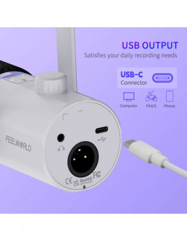 PM1 XS W Microphone White