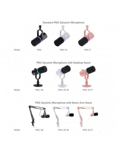 PM1 XS P Microphone Pink