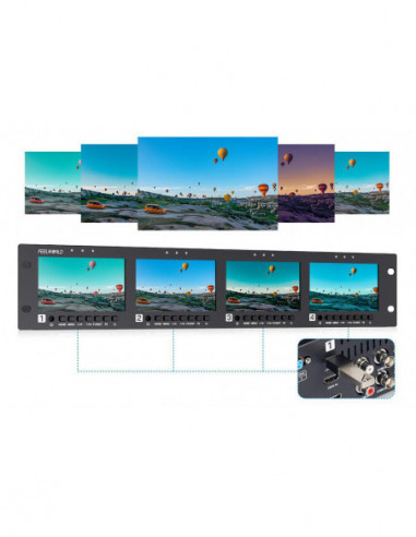 SEETEC Q41 Quad 4.5 inch 2RU...