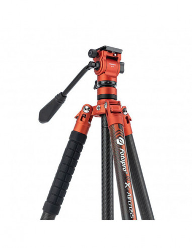 X aircross 3 Video Carbon Oranje