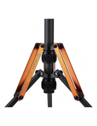 Lampstatief Carbon TR 02C Zwart + Oranje
