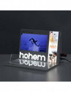 Display WHITE ACRYLIC with...