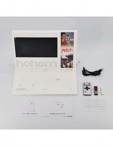 Display WHITE ACRYLIC with 10 inch...