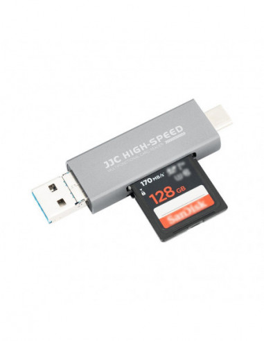 CR UCL1 Memory Card Reader Grijs