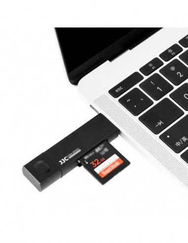 CR UTC3II Memory Card Reader Black