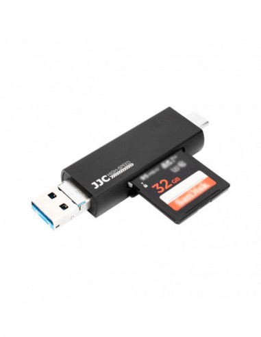 CR UTC3II Memory Card Reader Gray