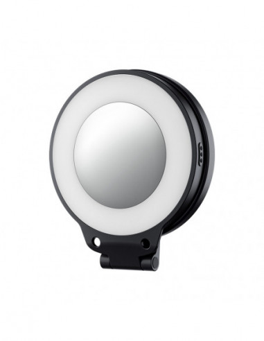 MSL 1 BLACK Magnetic LED Selfie Light