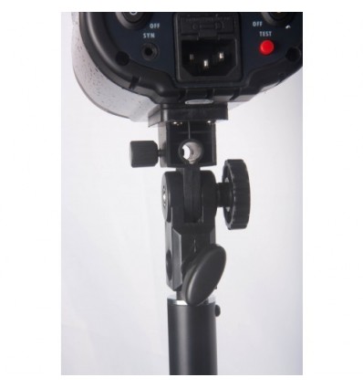 Godox 160watt Flashlampe - Ledetal 43 - 75watt Guidepære - Lille universal fatning m. indbygget keylight 2