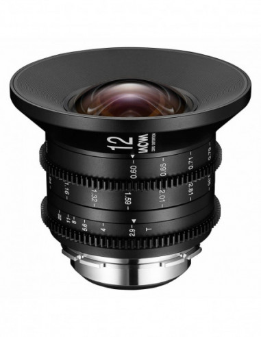 12mm T2.9 Zero D Cine (Meters) Canon EF