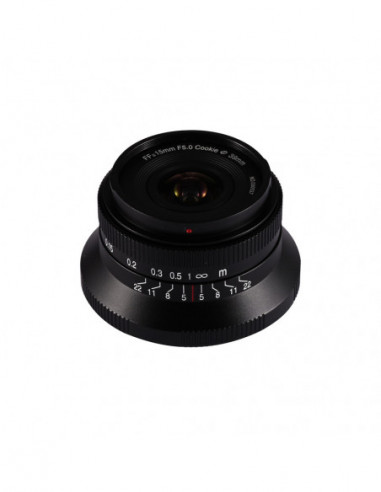 15mm f/5 Cookie FF â Black Sony FE...