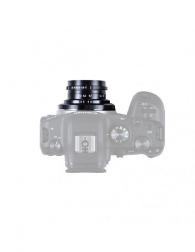 15mm f/5 Cookie FF â Black Canon RF