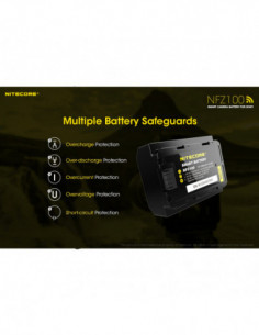 NP FZ100 Smart Battery 2280mAh 2