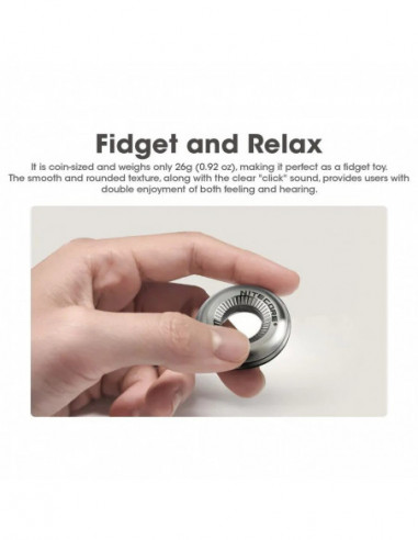 Halo10 Titanium Curve Measure Ring