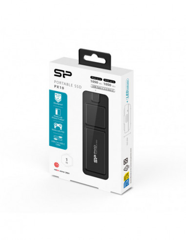 Portable SSD 1TB  ,1050MB/s Black