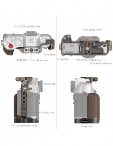 4714 âRetroâ Cage for FUJIFILM X T50