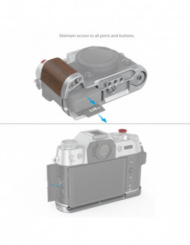 4735 Wooden L Shape Grip for X T50...