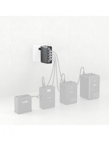 4748 145W 4 Port PD Power Adapter (EU...