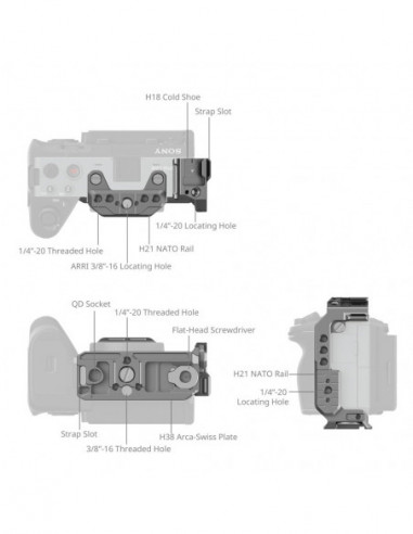 4772 HawkLock Quick Release Half Cage...