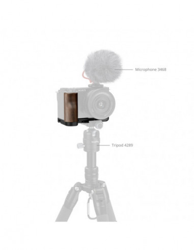 4864 L Shape Mount Plate with Wooden...