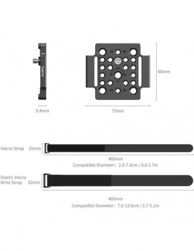 MD4883 Mount Plate for Zoom F3