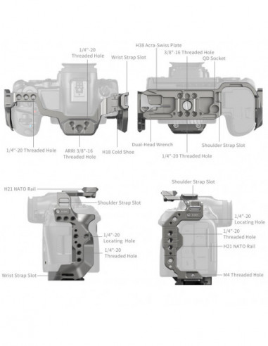 4977 HawkLock Quick Release Cage for...
