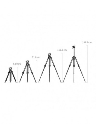 Lightweight Video Carbon Fiber Tripod...