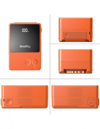 4929 VB99 mini V Mount Batteryï¼Orange)