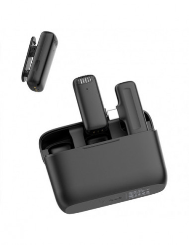 J12 Wireless Lavalier Microphone with...