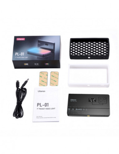 LT002 RGB LED Video Light 7 inch